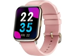 Watch À Prova Dágua Connected Link For Telefone Large Fabric Compatible Iphone Android Quality Guaranteed Pink Bestvite