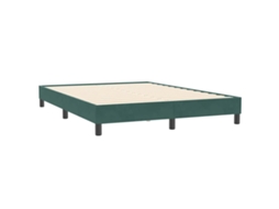 Estrutura de Cama Veludo Verde Escuro MAISON EXCLUSIVE 160x210 cm