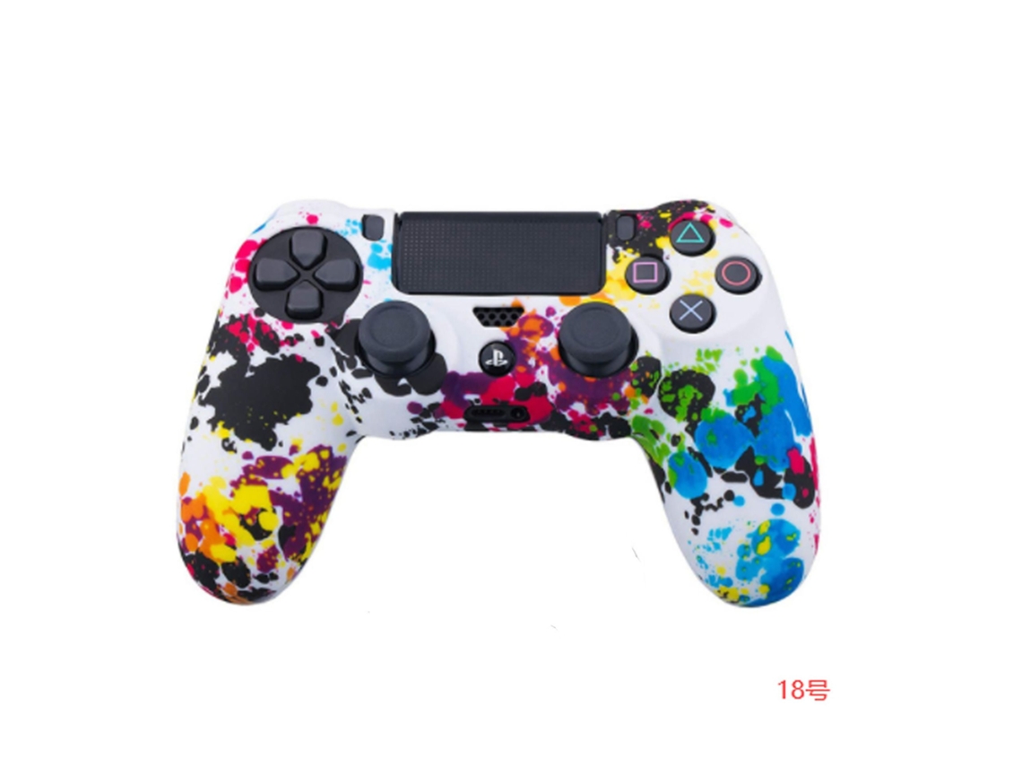 Capa protetora de silicone para controle de PS4 BRILVIBERA