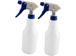 Pulverizador de jardim azul de 750 ml, pacote com 2 unidades, plástico.