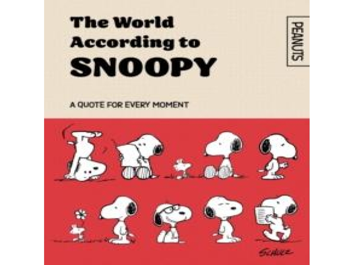 Livro Official Peanuts The World According to Snoopy de Charles M Schulz (Inglês)