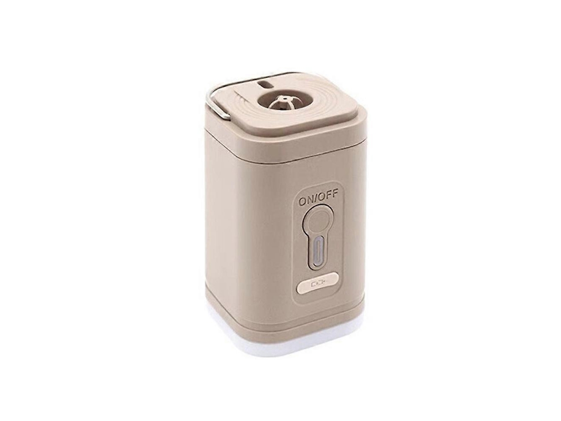 Mini Bomba Inflável com Luzes, Compressor de Ar Sem Fio, Cor Cáqui BRILVIBERA