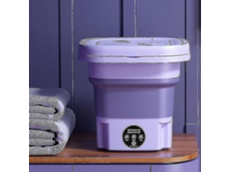 Máquina De Lavar Dobrável Portátil De 8l Para Meias E Roupas Íntimas, Retrátil, Para Uso Doméstico, 3 Modelos Com Centrifugação Aquaforge