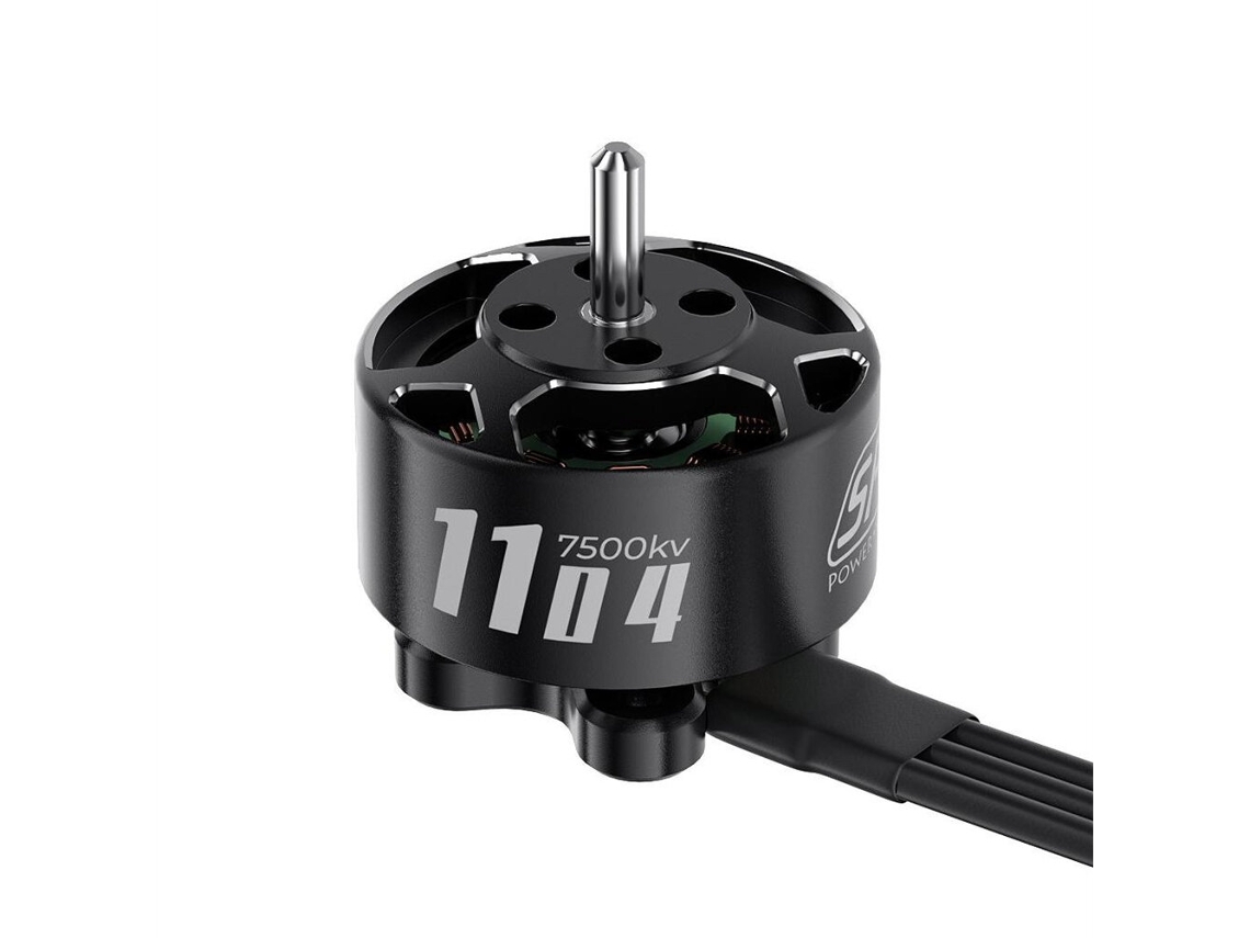 1 Unidade 1pc / 4 Unidades Motor Brushless Geprc Speedx2 1104 7500kv Com Eixo De 1,5 Mm Para Drones De Corrida Fpv Rc Leves De 1,6 A 2,2 Polegadas