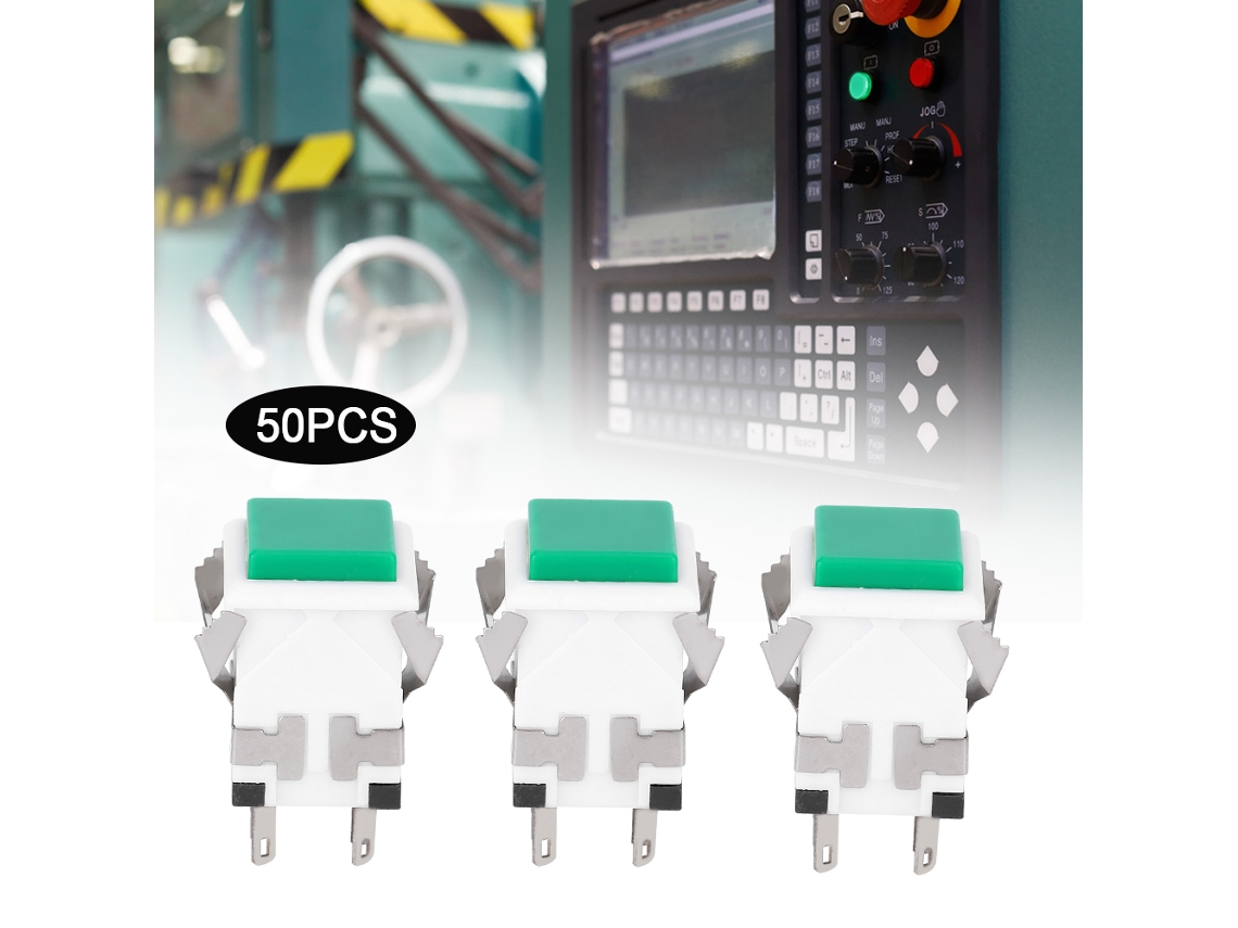 50 Interruptores de Reset 6 Pinos 24v Precisos
