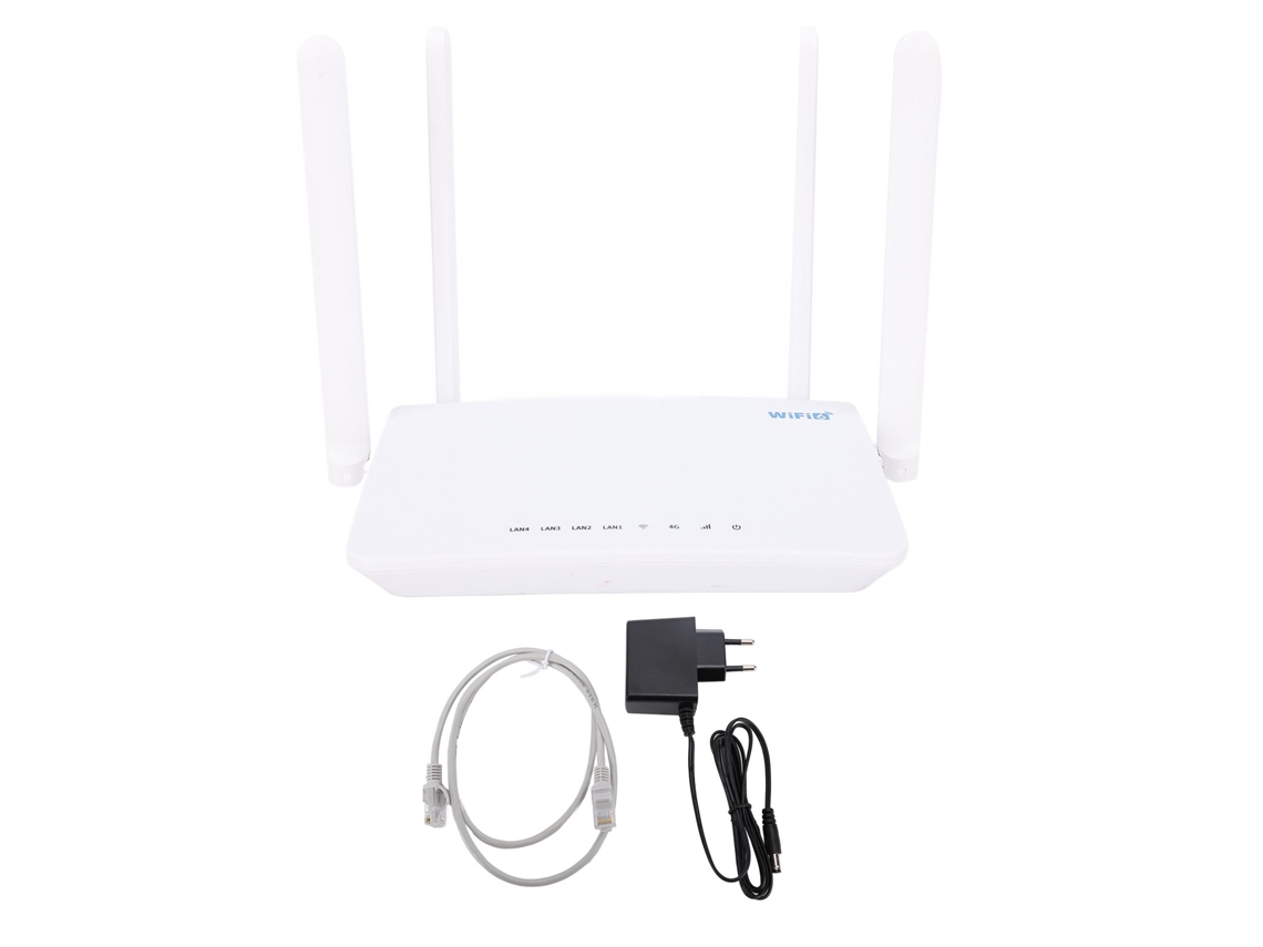 Roteador 4g Lte LAXISCREED com Sim e 4 Portas Ethernet