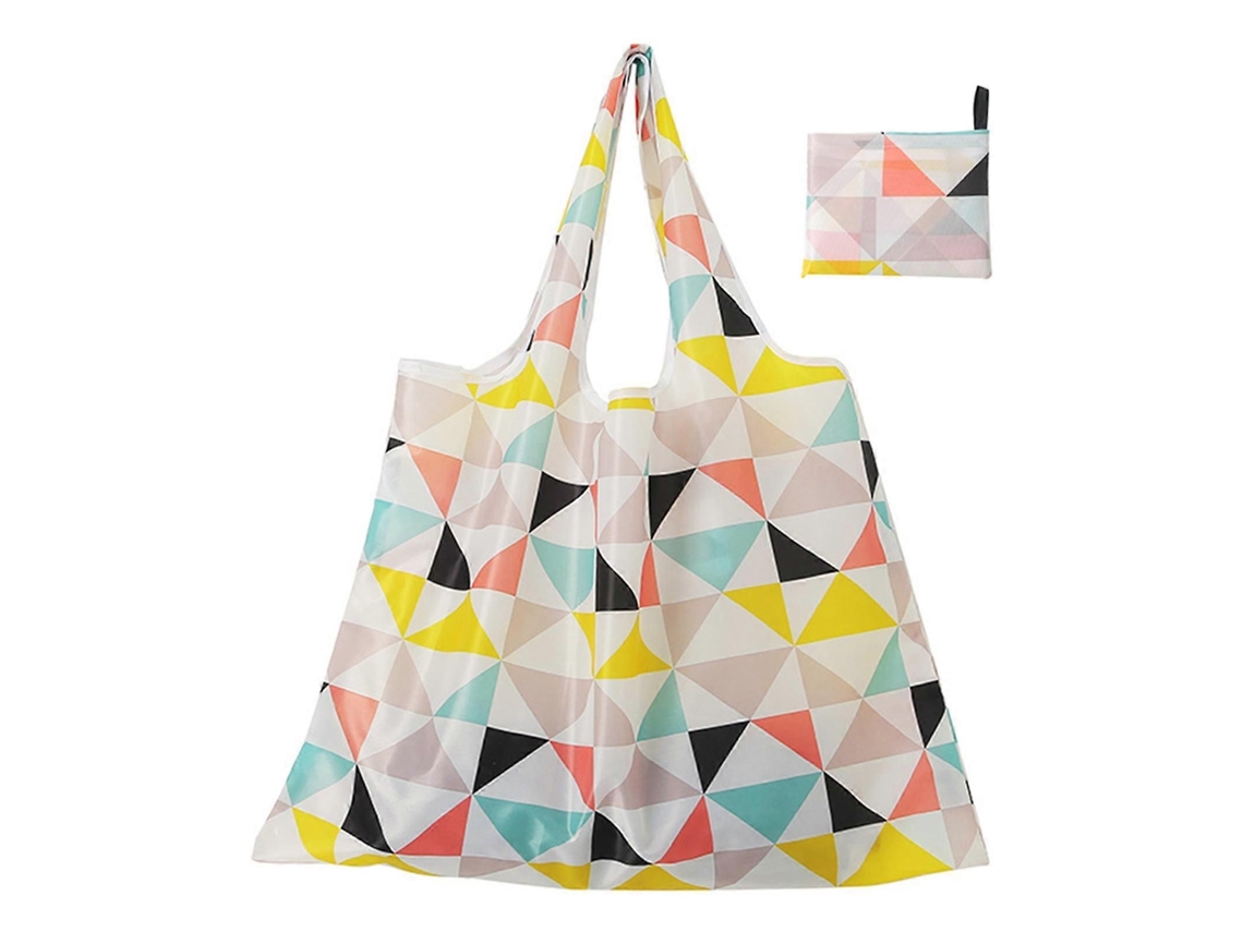 Sacolas de Compras Reutilizáveis, Dobráveis ​​e Laváveis, com Bolsa Interna, Sacola de Compras Resistente. GOKOCO