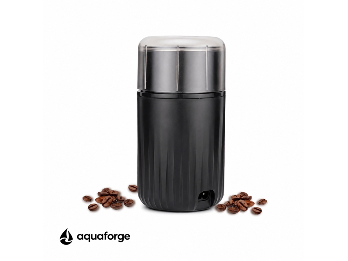 Moinho Elétrico Aquaforge M200d Para Grãos E Especiarias, Preto