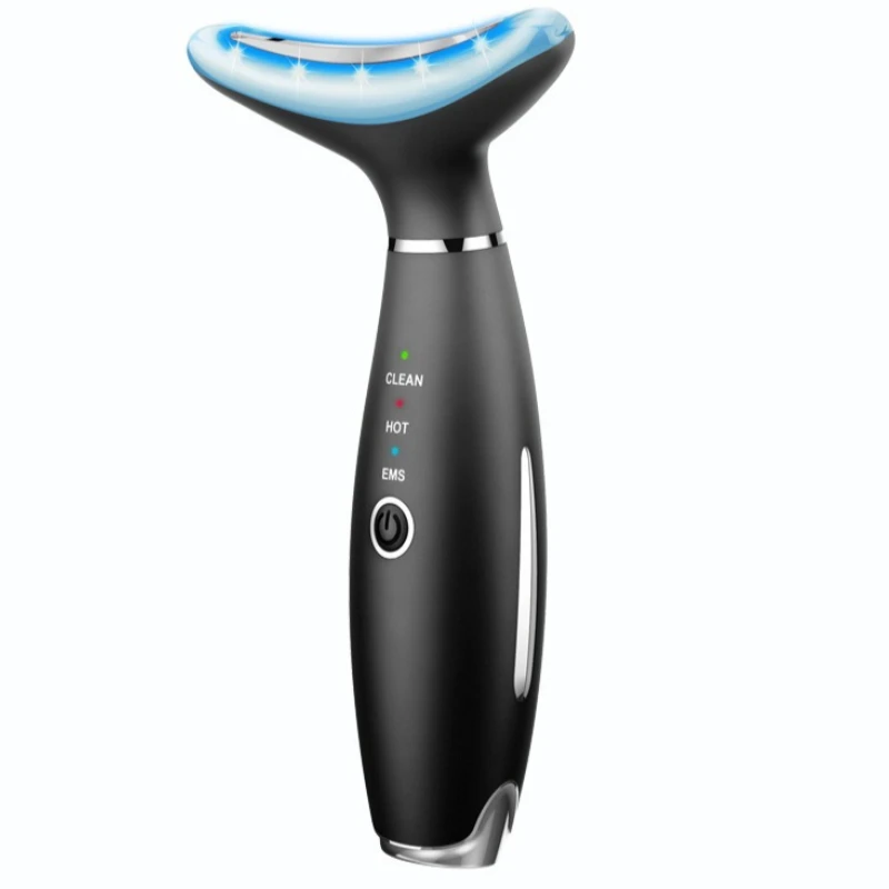 Massageador portátil e vibratório para peixes (preto) com 7 núcleos para levantar o peixe, ideal para uso doméstico.