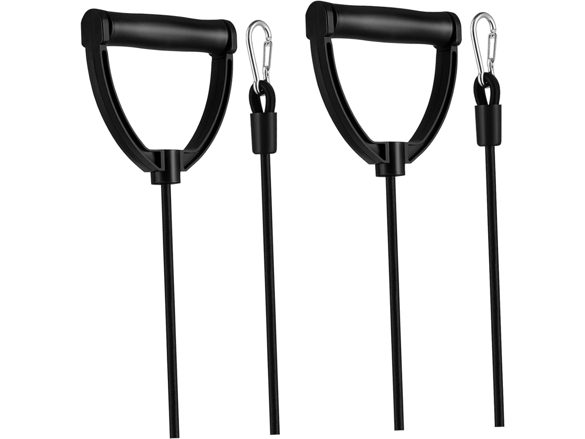 Faixas De Resistência Galpada Para Stepper Cordas Exercício Leves E Compactas Condicionamento Braços, Ombros