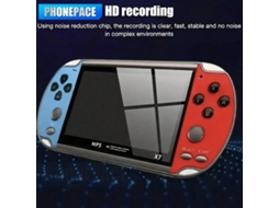 Console Portátil Retrô X7,4,3 Polegadas AQUAFORGE
