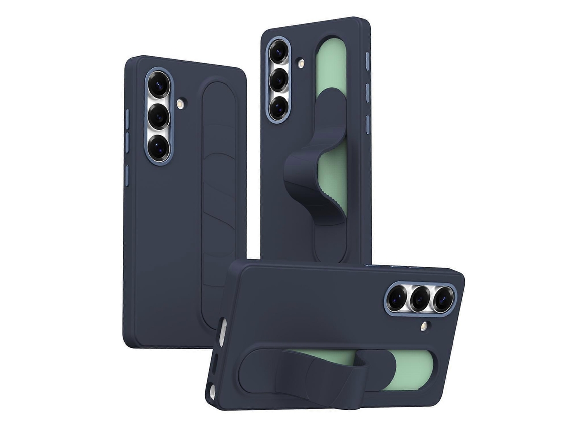 Capa De Celular Com Pulseira De Controle Inteligente Para Samsung Galaxy S25+ 5g