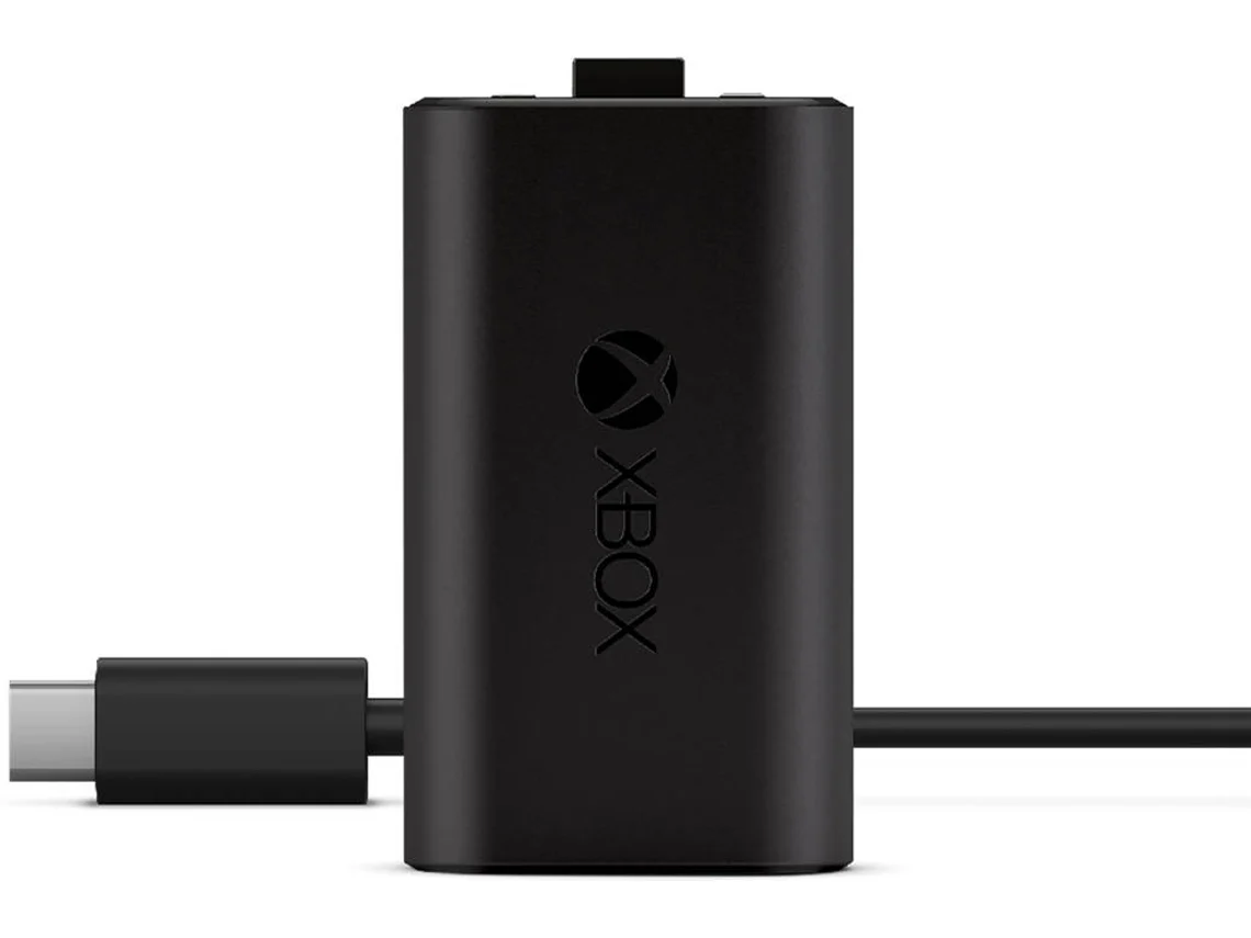 Bateria Recarregável + Cabo USB-C (Outlet Caixa Aberta - XBOX - Preto)