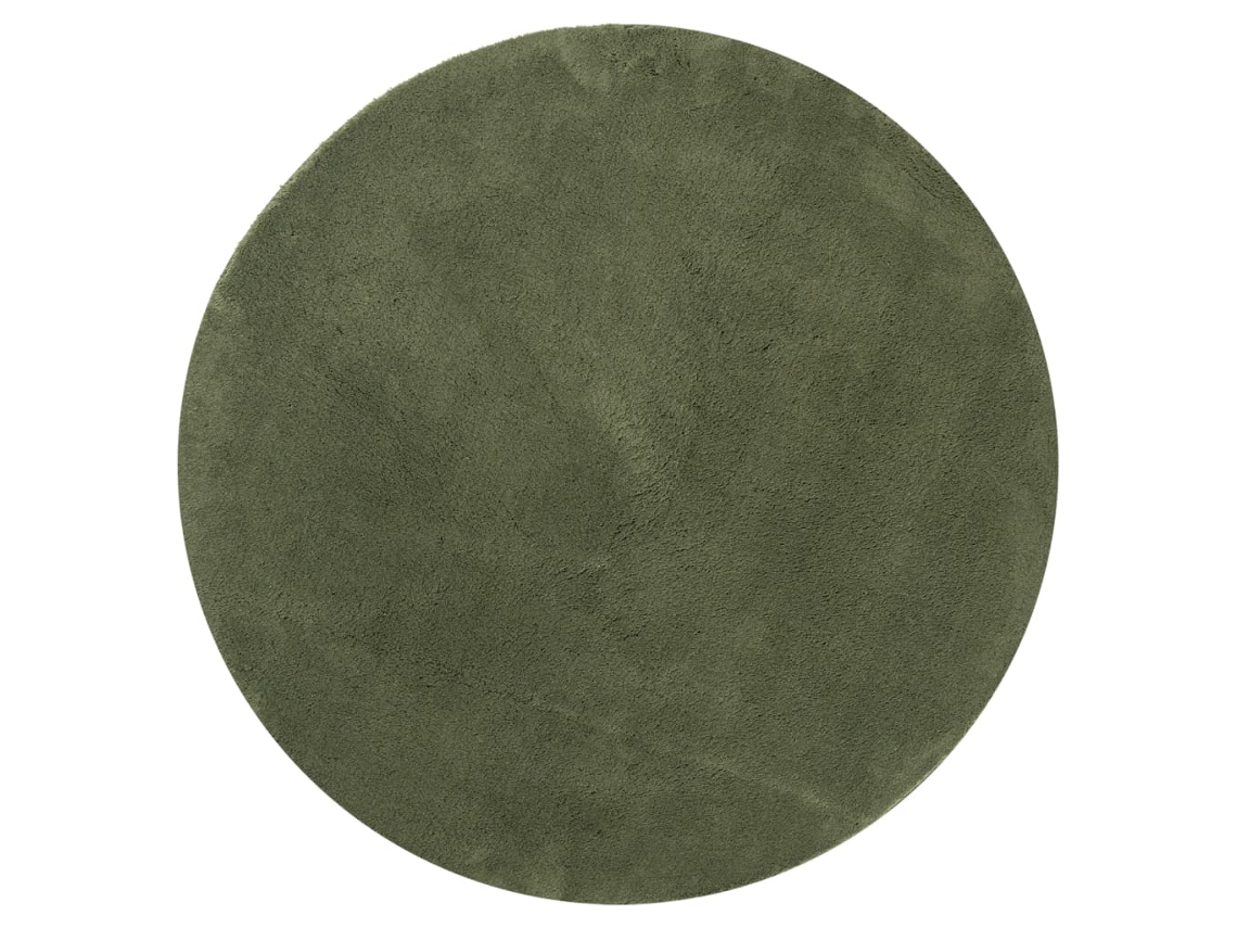 Rug, Rugs Vidaxl Verde Poliéster (ø 160 Cm)