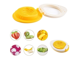 2026 cortador de Ovos de Aço Inoxidável 304, Cortador Multiuso para Ovos, Fiambre, Frutas e Verduras, Compacto e Eficiente