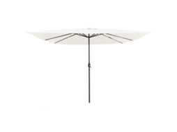 Vidaxl Guarda-sol De Jardim Areia 295 X 295 X 245 Cm Poliéster E Aço
