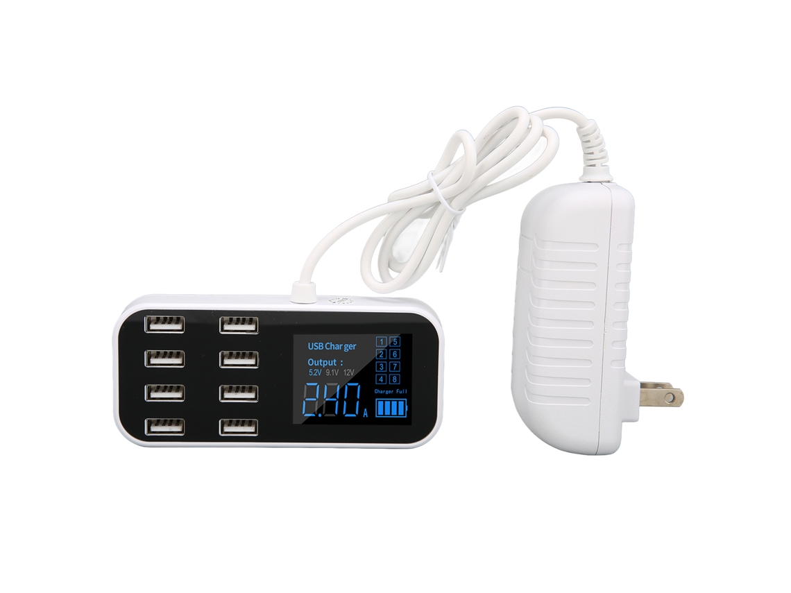 Estação de Carregamento Desktop 8 Portas 40w LAXISCREED