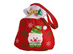 Laxiscreed Bolsa Natal Para Doces, Presentes Pequenos E Decoração Com Design De Floco De Neve