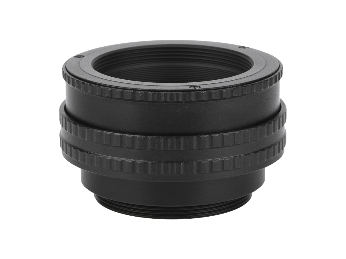 2026 adaptador Helicoidal M42 para M42 com Foco Ajustável para Macro, Adaptador Helicoidal Macro M42