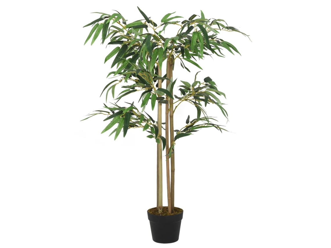 Vidaxl Árvore De Bambu Artificial 380 Folhas 80 Cm Verde