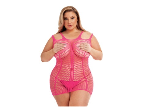 Vestido LAPDANCE Cor de Rosa (Queen size)