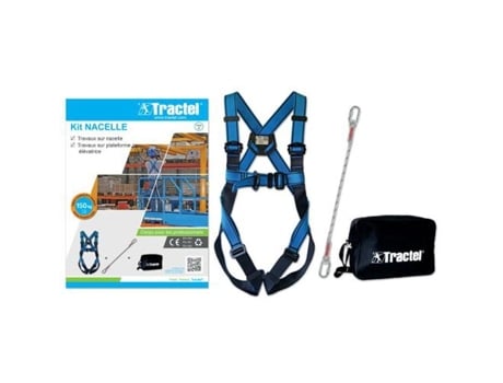 Kit Operador Nacelle Azul/Preto TRACTEL 72552 Uso Horizontal