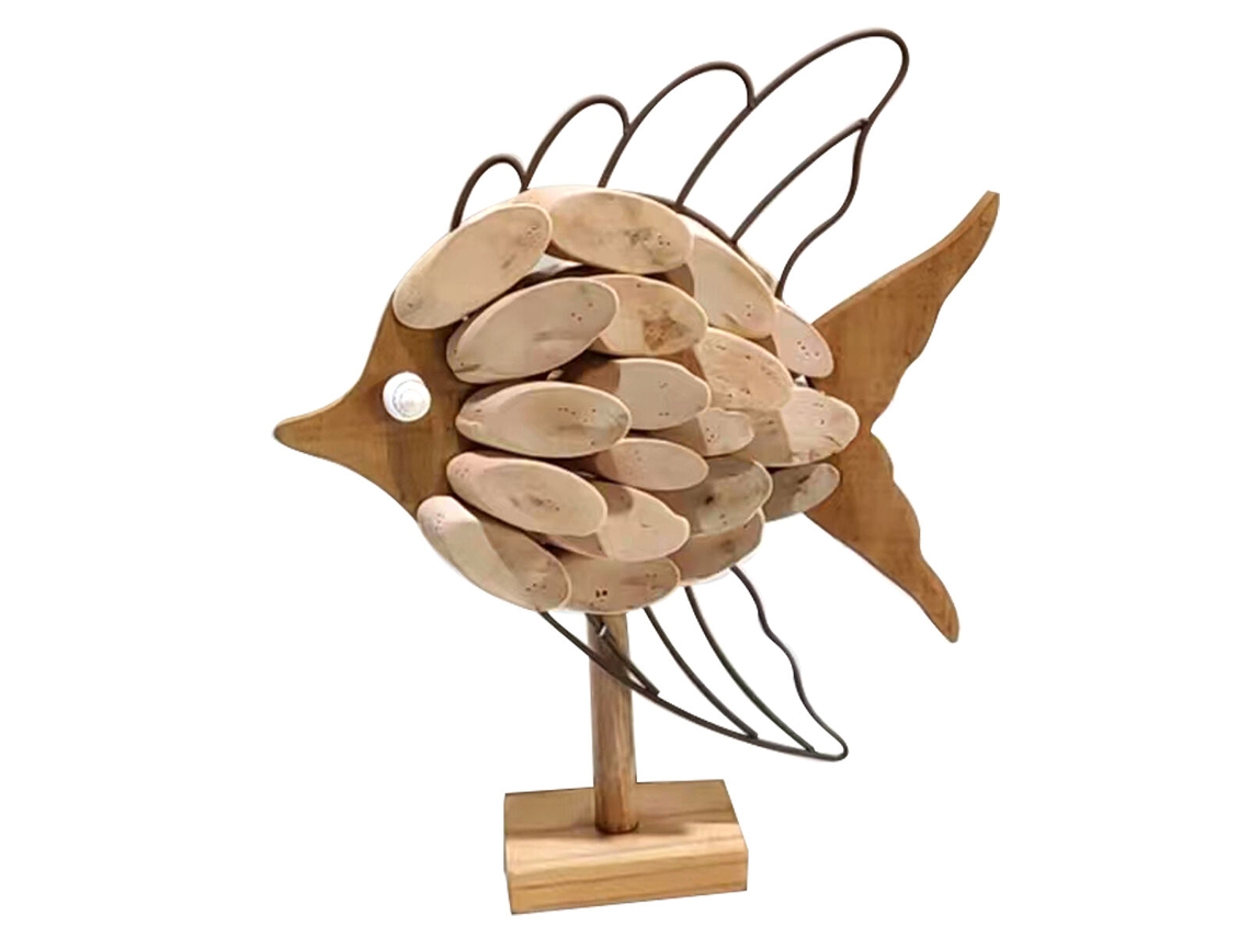 Figura Decorativa SIGNES GRIMALT Peixe 6x34x27 cm