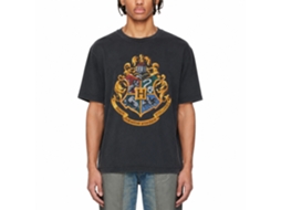 Rockinstone Harry Potter Hogwarts Black T-shirt Size:xl