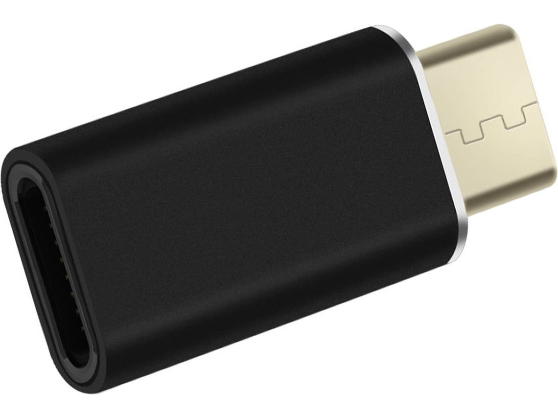 Adaptador MAXLIFE ADA-MAX-L2C (USB-C - Preto)
