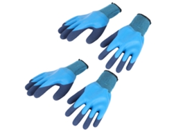 Luvas De Proteção Para Jardim Agricola Anti Deslizantes Impermeáveis De Látex 2 Pares