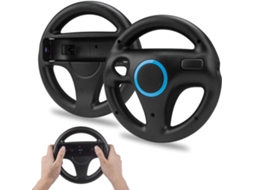 Volante Gaming Lurelia Em Abs, Preto, Controlo Preciso