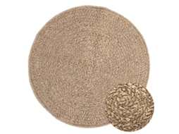 Rug, Rugs Vidaxl Marrom Polipropileno (ø 90 Cm)