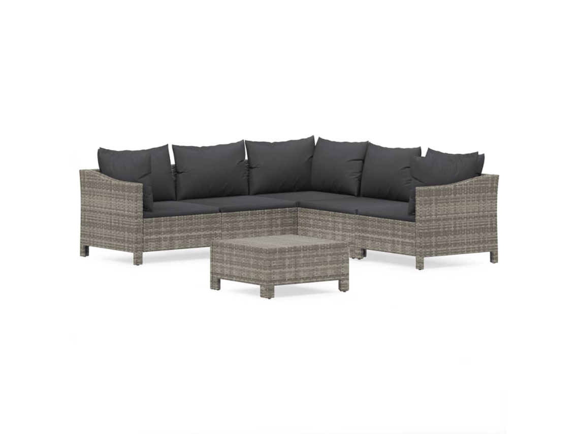 Garden Lounge Set, Garden Lounge Sets Vidaxl Cinzeto Rattan / Vime (n/a)