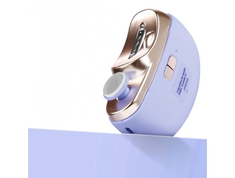 Cortador de unhas elétrico recarregável multifuncional Baykar QT705 roxo para bebês e crianças