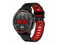 Relógio inteligente L8 com ECG, PPG, pressão arterial, frequência cardíaca, IP68, Bluetooth, Ly Ebike