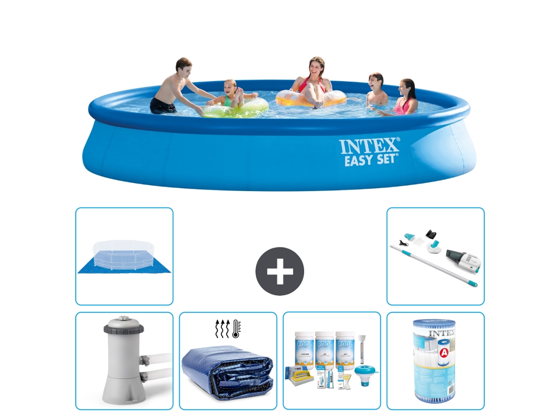 Intex Piscina Easy Set Redonda - 457x84 Cm - 7-peças S31217