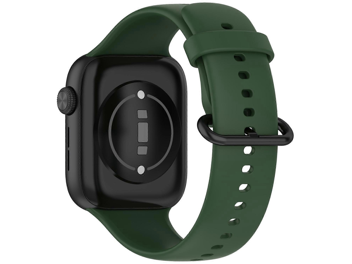 Lurelia Pulseira De Silicone Macia Ajustável, Compatível Com Honor Watch 5 (verde Escuro)