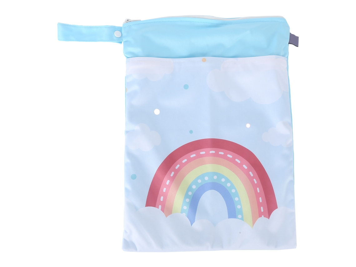 Mali bolsa Impermeável Reutilizável para Fraldas, Maiô e Viagens Tpu 30x40cm
