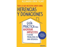 Livro Todo Lo Que Necesitas Saber Sobre Herencias Y Donaciones de Alejandro Ebrat Picart (Espanhol)
