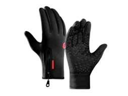 Luvas de ciclismo Mali impermeáveis com touchscreen, fleece quente para inverno