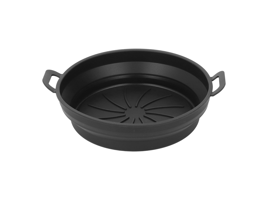 Revestimento Silicone para Fritadeira Dobrável 19cm Resistente a Altas Temperaturas com Marca