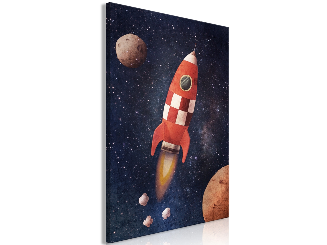Quadro ARTGEIST Into the Unknown by Rocket (1 Part) Vertical (80x120)