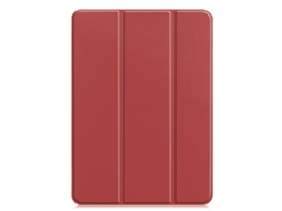 Capa Para Apple Ipad Pro 11 2024 Vinho Tinto