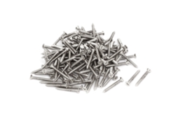 Parafusos de Chapa M3 x 25 mm com Cabeça Chata Phillips Prateados 180 Peças CHABERLU