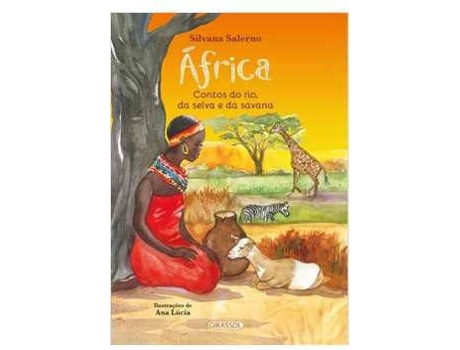 Livro África - Capa Dura - Contos Do Rio Da Selva E Da Savana de Silvana Salerno (Português-Brasil)