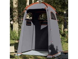 Vidaxl Tenda Para Duche Impermeável Cinzento E Laranja