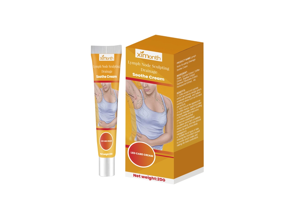 Ximonth Creme para Inchaço Linfático no Pescoço, Orelhas e Axilas LAXISCREED
