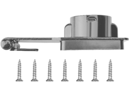 Fecho De Segurança Com Chave 5 Polegadas E Grampo, Solução De Travamento Resistente Para Móveis, Instalação Simples Para