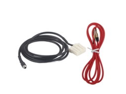 Cabo Adaptador de Áudio Aux In para Carro, Compatível com Mazda 2/3/5/6/mx5/rx8 AQUAFORGE