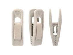 Clips Flocking, 20 unidades, para Roupas, Saias, Calças | S/MARCA